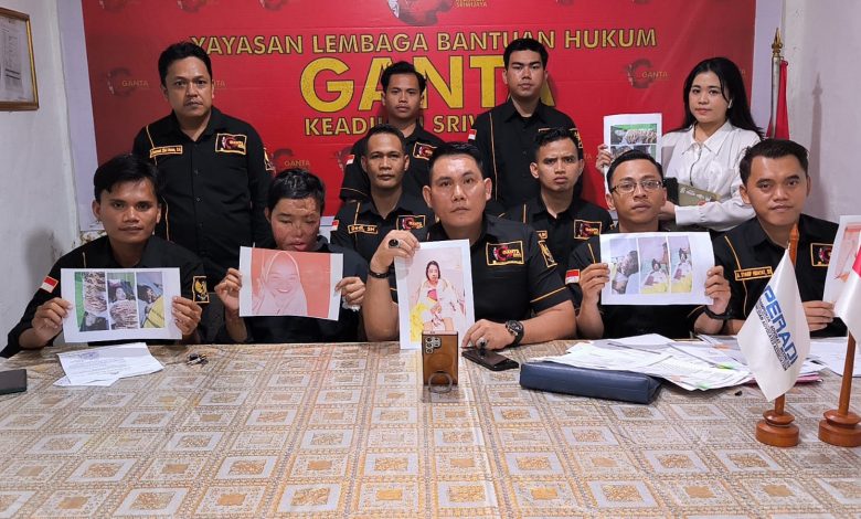 korban didampingi kuasa hukumnya